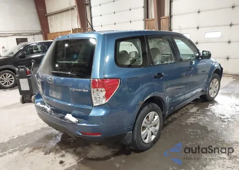 2009 Subaru Forester (Natl) X from USA, damaged, VIN JF2SH61659H710809